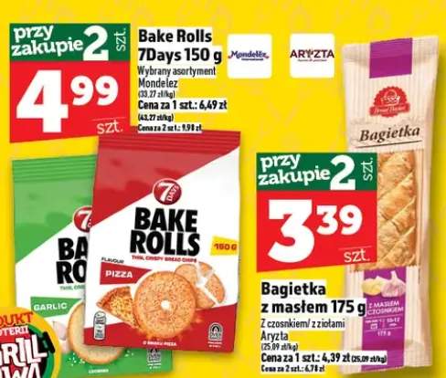 Bake Rolls 7Days pizza Mondelez
