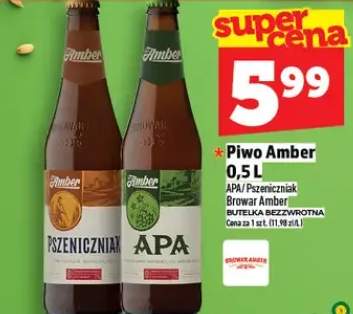 Piwo Amber Pszeczniak