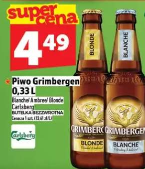 Piwo Grimbergen Blonde Carlsberg