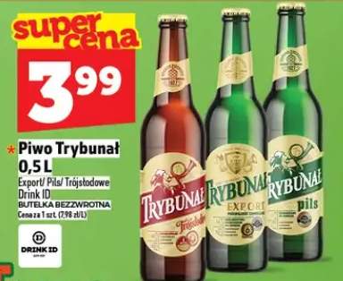 Piwo Trybunał Export Drink ID