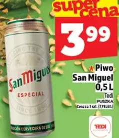 Piwo San Miguel Especial