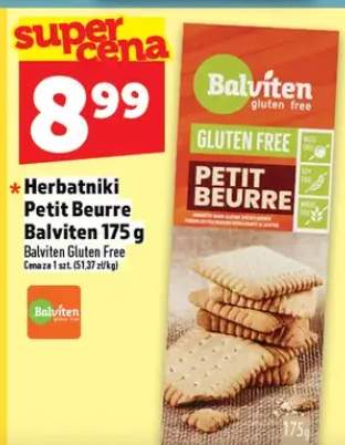Herbatniki Petit Beurre Balviten Gluten Free