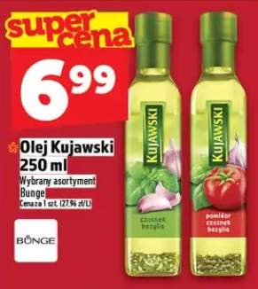 Olej Kujawski czosnek bazylia