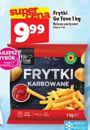 Frytki karbowane Go Tove