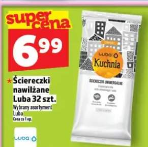 Ściereczki nawilżane Luba Kuchnia