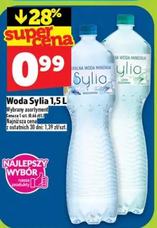 Woda mineralna Sylia lekko gazowana