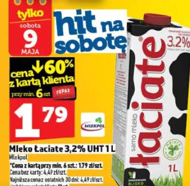 Mleko Łaciate 3,2% UHT