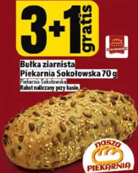 Bułka ziarnista Piekarnia Sokołowska 70g