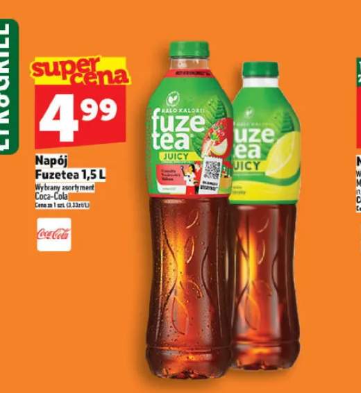 Napój Fuzetea Coca-Cola 1,5l