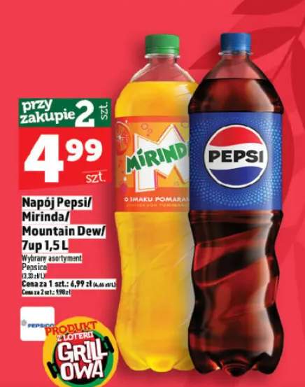 Napój Mirinda Pepsico 1,5l