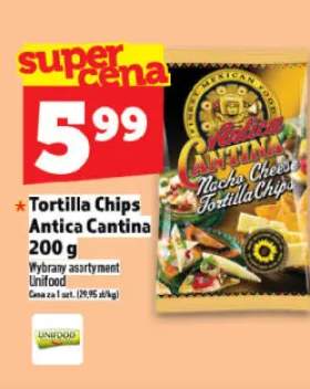 Tortilla Chips Antica Cantina Nacho Cheese Unifood 200g