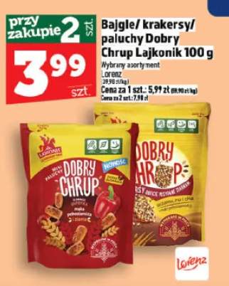 Paluchy Dobry Chrup Lajkonik Lorenz 100g