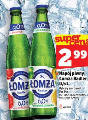 Napój piwny Łomża Radler Van Pur