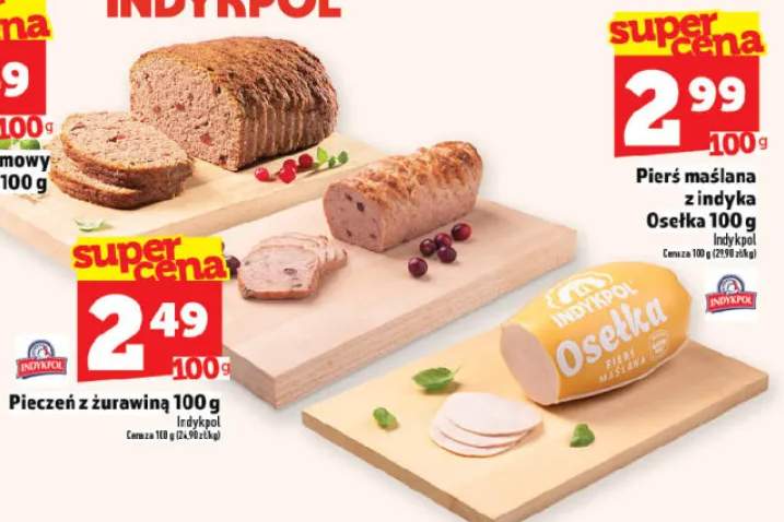 Pierś maślana z indyka Osełka Indykpol
