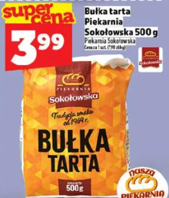 Bułka tarta Piekarnia Sokołowska