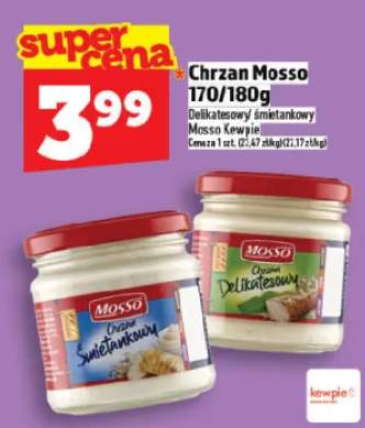 Chrzan delikatesowy śmietankowy Mosso Kewpie