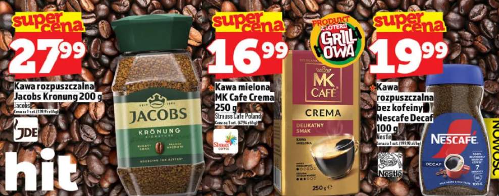 Kawa mielona MK Cafe Crema
