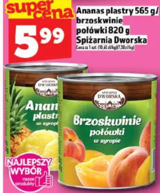 Brzoskwinie połówki Spiżarnia Dworska