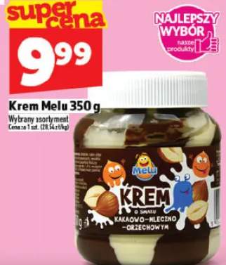 Krem Melu o smaku kakaowo-mleczno-orzechowym