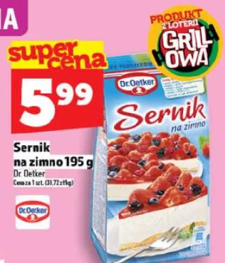 Sernik na zimno Dr.Oetker