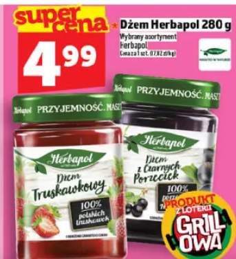 Dżem Herbapol truskawkowy