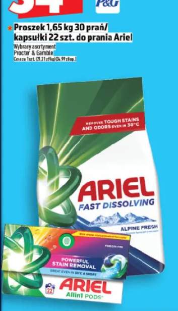 Kapsułki do prania Ariel Allin1 Pods 22szt.
