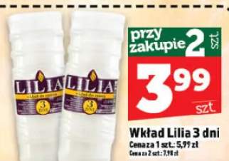 Wkład Lilia 3 dni