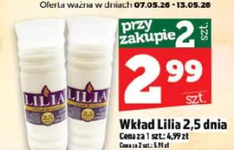Wkład Lilia 2,5 dnia