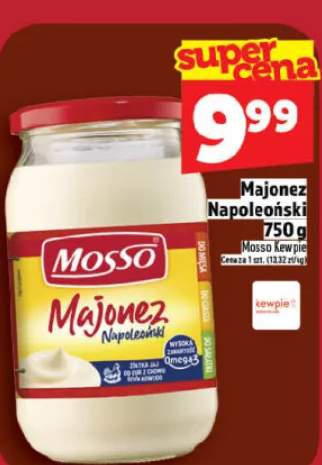 Majonez Napoleoński Mosso Kewpie
