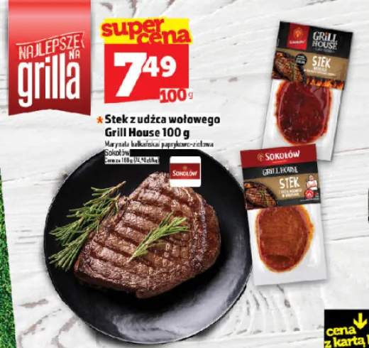 Stek z udźca wołowego Grill House
