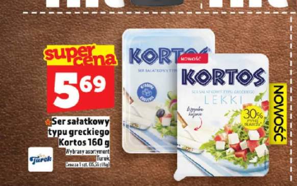Ser sałatkowy typu greckiego lekki Kortos Turek
