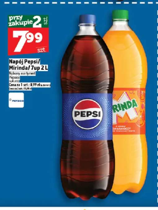 Napój Pepsi/Mirinda/7up