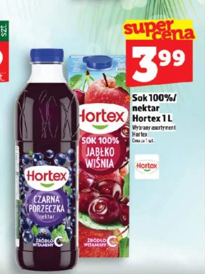 Sok 100% / nektar Hortex