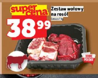 Zestaw wołowy na rosół