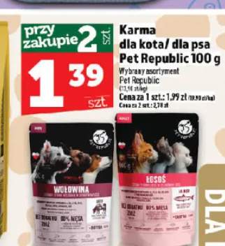 Karma dla kota z łososiem Pet Republic