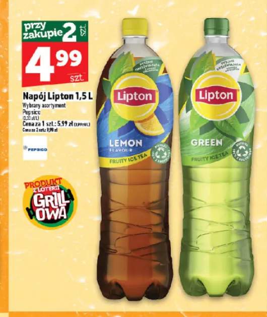 Napój Lipton Lemon Ice Tea