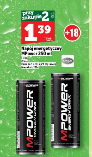 Napój energetyczny MPower