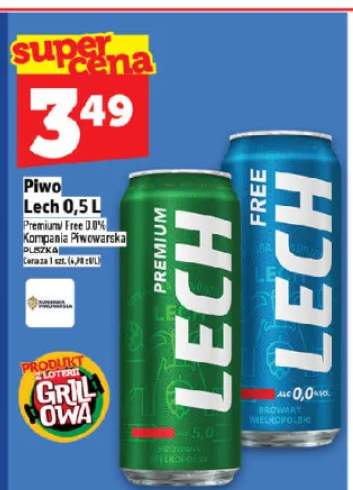 Piwo bezalkoholowe Lech Free 0,0%