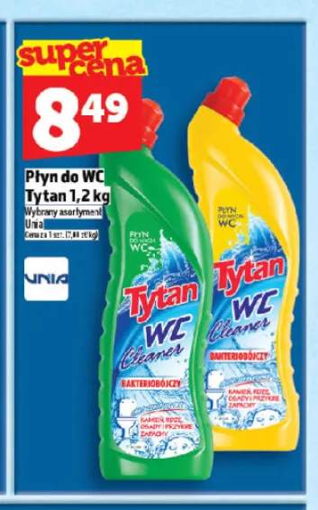 Płyn do WC Tytan zielony 1,2kg