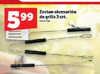 Zestaw akcesoriów do grilla 3-pak