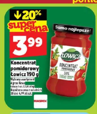 Koncentrat pomidorowy Łowicz