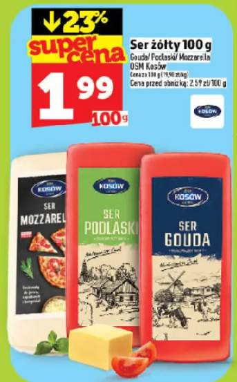 Ser żółty Podlaski OSM Kosów