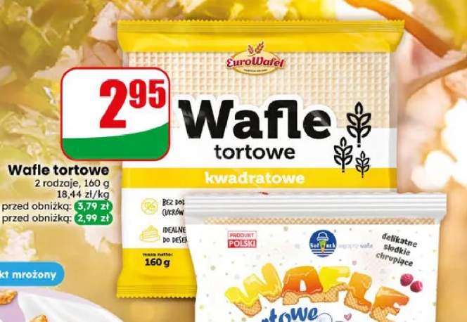 wafle tortowe