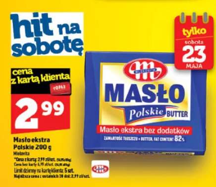 Masło ekstra Polskie Mlekovita
