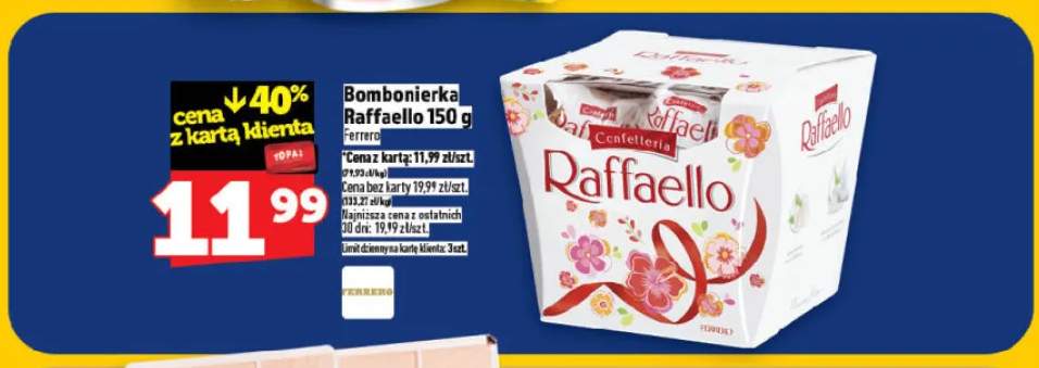 Bombonierka Raffaello