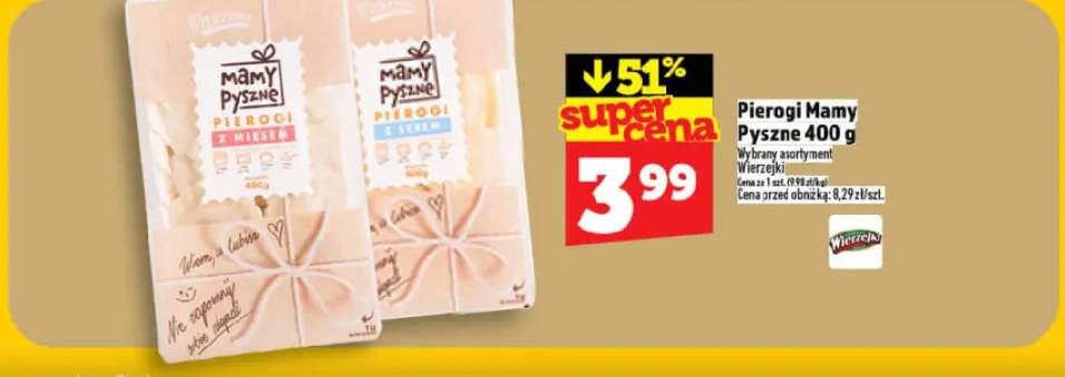 Pierogi Mamy Pyszne z mięsem Wierzejki