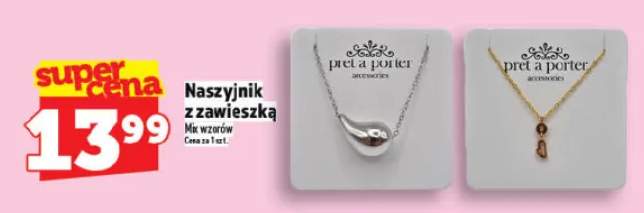 Naszyjnik z zawieszką pret a porter