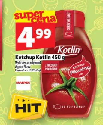 Ketchup Kotlin Pikantny