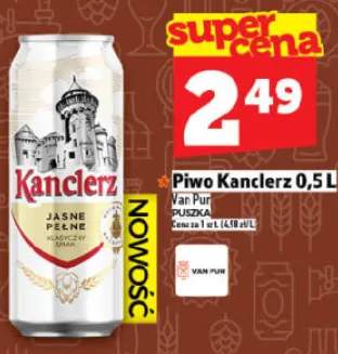 Piwo Kanclerz Jasne Pełne