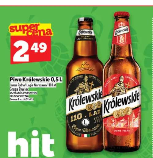 Piwo Królewskie Jasne Pełne